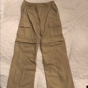 REI girls convertible pants